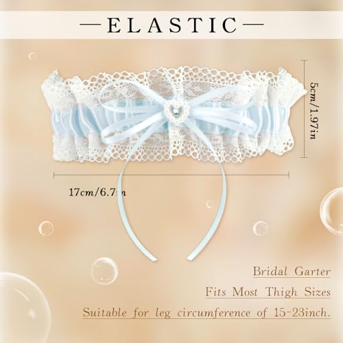 Image of Garters for Bride, Wedding Garter for Bride, Bridal Garter, Wedding Gifts, Gifts for Women And Girls