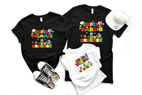 Generic Super Mommio Daddio Kiddo Shirt thumb #1