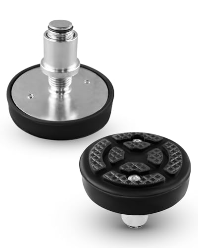 2 almohadillas de 35 mm para elevación de coche bandeja de goma para 2 postes elevadores de taller