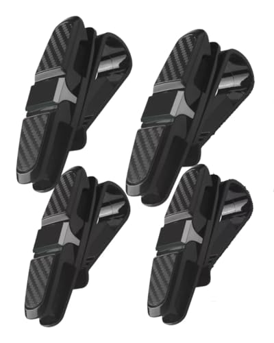Kit 4 Suporte de Óculos de Sol Para Proteger Suas Vistas. Acessório Essencial Para Deixar no Carro,