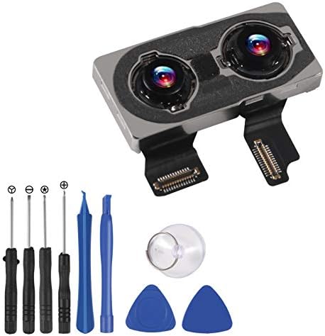 D-FLIFE Back Rear Camera Compatible with iPhone Xs/XS Max Autofocus 12 MP Reverse Cam Incl 1set Standard Replacement Tool kit (for iPhone Xs/for iPhone Xs MAX)