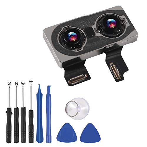 D-Flife Back Rear Camera Compatible With Iphone Xs/Xs Max Autofocus 12 Mp Reverse Cam Incl 1Set Standard Replacement Tool Kit (For Iphone Xs/For Iphone Xs Max) #TOP6