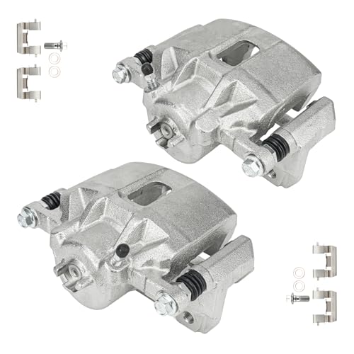 Image of PHILTOP Front Brake Caliper Compatible with 2003-2012 Accord, 1999-2008 TL, 2004-2014 TSX, 1999-2004 RL, 2001-2003 CL, 19-B2584, 19-B2585