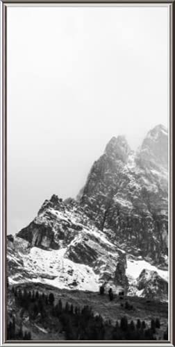 Frame It Easy 10 x 20 Gloss Silver Metal Frame (Hanover)