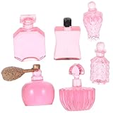 Format compact : conçues pour s'intégrer parfaitement dans n'importe quelle maison de poupée, ces miniatures de flacons de parfum ajoutent une touche d'élégance sans prendre trop de place. flacon de parfum en résine, décoration pour maison de poupée