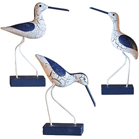 Milisten Nautical Seagull Figurine Set Cover