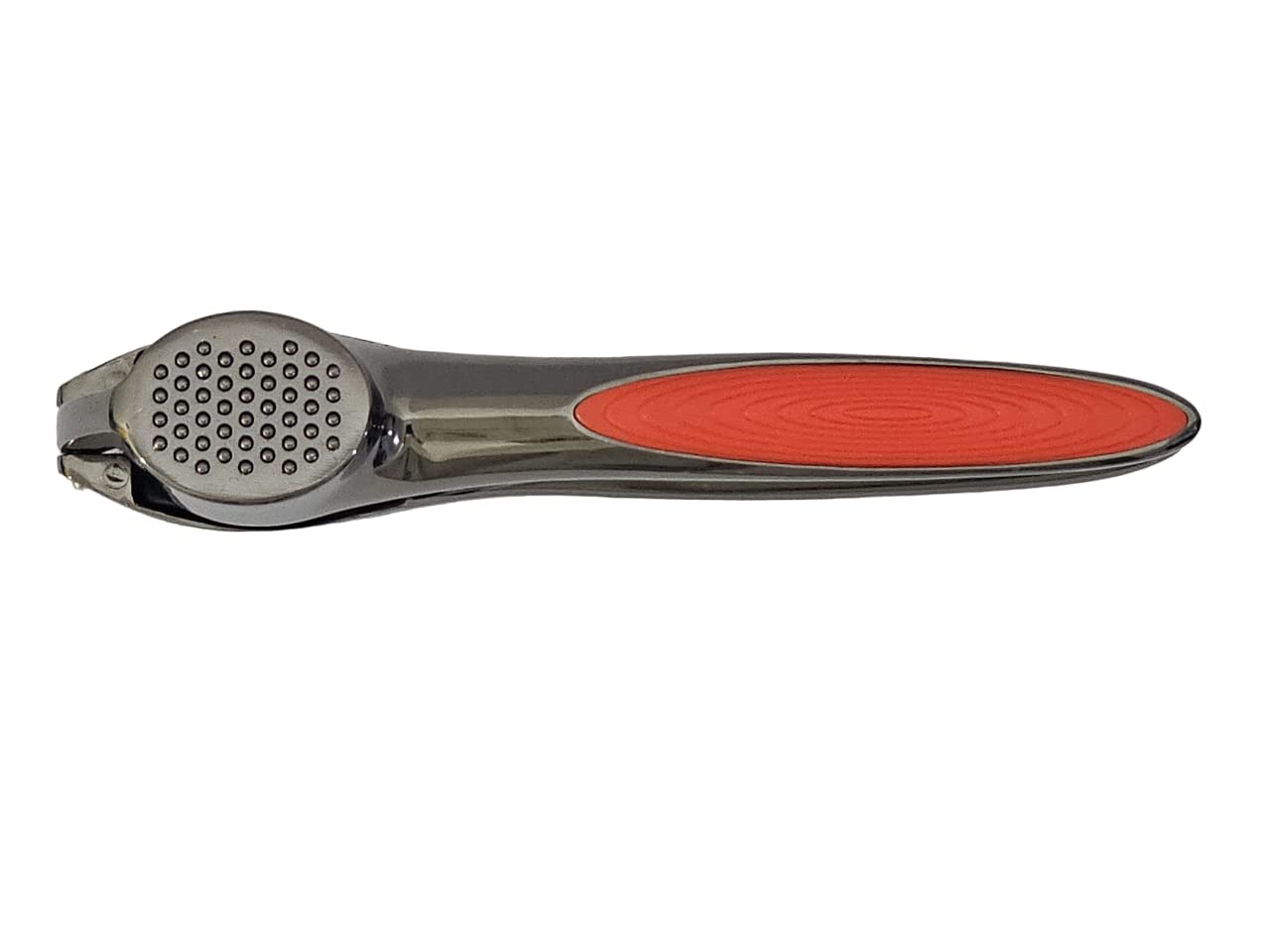 Timber Kitchen Garlic Press - Professional Stainless Steel Crusher Mincer Heavy Soft-Handled Rust-proof Presser Garlic Crush Garlic Chopper