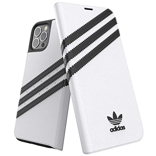 adidas Coque de téléphone conçue pour iPhone 12 Plus/iPhone 12 Pro, étui Folio testé Contre Les Chutes, résistant aux Chocs, Bords surélevés, Coque de...
