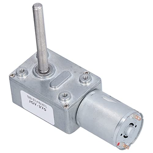ANKROYU Worm Gear Motor, High Torsion Geared Motor, Self Locking Gear Motor, High Torsion Self Locking Reducer for Industrial Drive Device (40RPM)