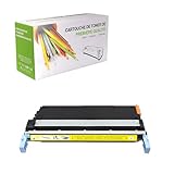TenFenk Compatibile Sostituzione Cartuccia Toner Per HP 501A Q6470A Q6471A Q6472A Q6473A Per L'uso Con HP Color Laser 3600DN 3600N 3800DN 3800N CP3505DN CP3505N CP3505X Stampante,Giallo