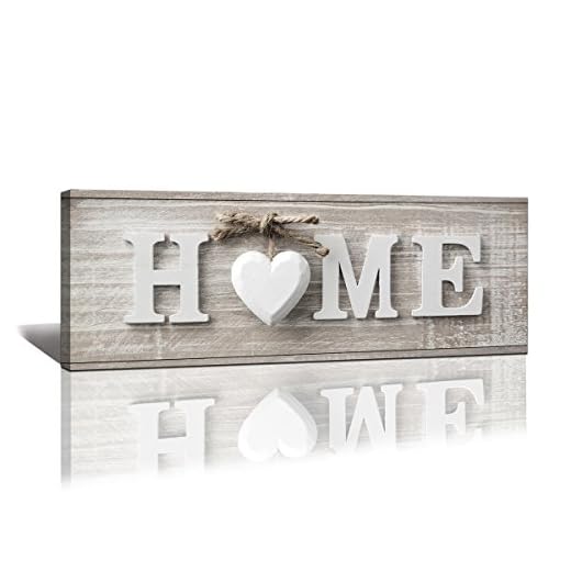 120 x 40 cm Cuadro en Lienzo Home 5702-SCT – Imagen/Impresion/Pintura Listo para Colgar