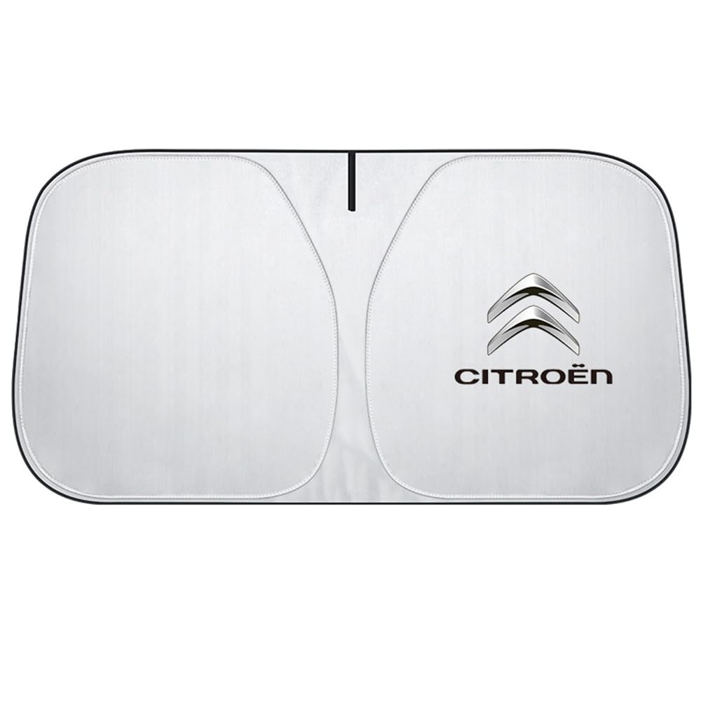 Parasol Coche Delantero Paraguas, para Citroen C3-XR I Crossover 2014-2023 Parasol de Coche Delantero para Parabrisas Coche Protección Rayos UV