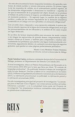 La donación obligacional