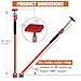 SMTOER Cabinet Jacks, Adjustable Support Pole, Third Hand Tool, Extends 35-63 Inch (90-160cm), 150 lb Capacity | Thickened All-Steel with Dual Safety Lock, 2 Pack