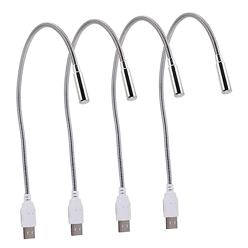 Mipcase -Powered Keyboard Light Flexible Tube Bedside Lamp for Laptop Led Night Light Reading Lamp