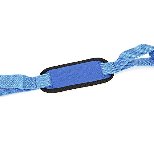 Cinto de ioga, cinto de alongamento, cinto de alongamento de perna, exercício, pano de oxford, malha