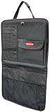 Rubbermaid 3325-00 Automotive Back Seat Organizer/Hanging Car Caddy with Folding Tray Table, Black