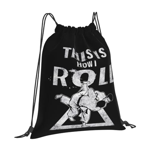 Jiu Jitsu For Bjj Lovers Drawstring Backpack Gym Sack Sports String Bag Drawstring Sackpack For Women Men2