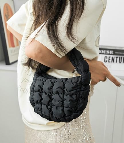 Mini bolso acolchado puffy para mujer miniatura 6