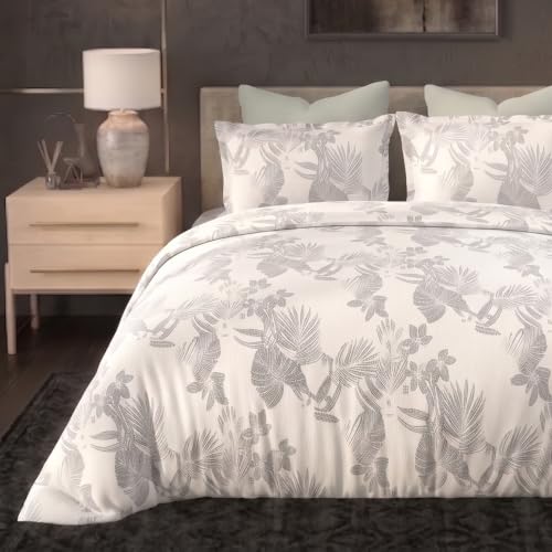 Image of Bombay Dyeing King Size Bedsheet Set | 100% Cotton | 300 TC Premium Long Staple Cotton | Super Soft, Breathable & Fade Resistant | 1 Bedsheet + 2 Pillow Covers