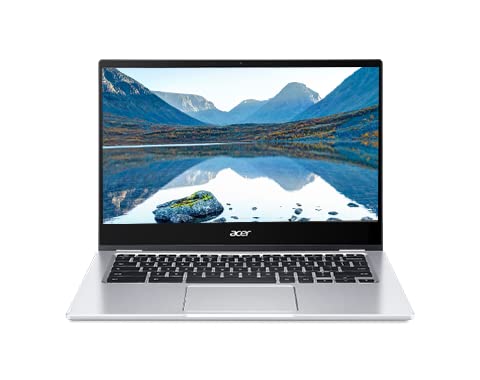 Acer 2022 Convertible 2-In-1 Chromebook-14Inch Frameless Fhd Ips Touchscreen, Ryzen 3 Up To 3.35Ghz, 4Gb Ram, 64Gb Ssd, Backlit Keyboard, 6Th Gen Wifi, Metal Chassis, Chrome Os(Renewed) (Dale Silver) #TOP3