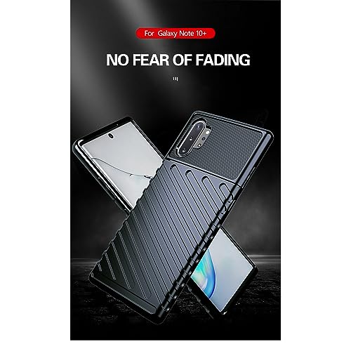 Image of Shockproof Back Cover Case for Samsung Galaxy Note 10 Plus 4G | 360 Degree Protection | Protective Design | Anti-Scratch Tough Slim TPU Case for Samsung Galaxy Note 10 Plus 4G (Blue)