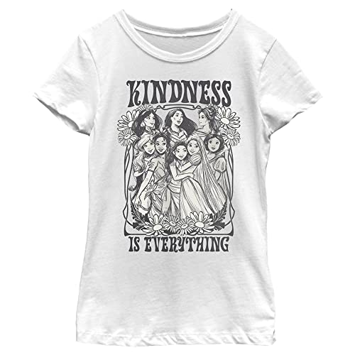 T-shirt Disney Princesses cadeau anniversaire original pour fillette
