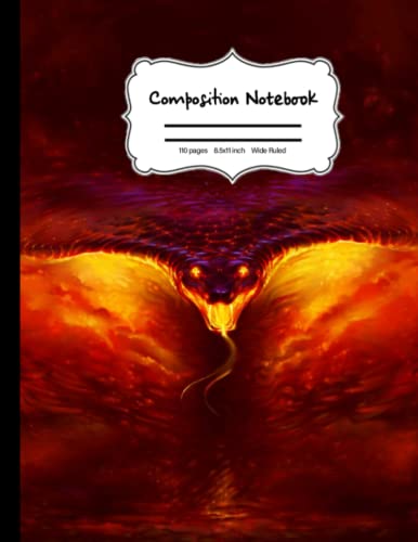 Composition Notebook: Netrunner Cobra Design Large 8.5 x 11 Journal 110 pages For Students, Teachers To Write In School College Office Labs