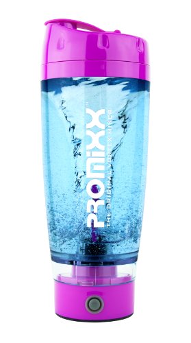 Promixx: The Original Vortex Mixer. 600Ml Proteine Shaker Bottiglia (Rosa)
