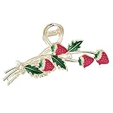 DECORNIJIA ストロベリー ヘアクリップ 大型 ヘアクロークリップ 女性用 ヘア