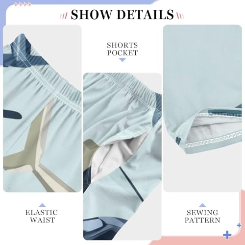 ZZXXB Helicopters Boys Long Pants Soft Trousers Elastic Waist Kids Lounge Bottoms with Pockets S-XL4