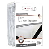 Guardmax Heavy Gauge Vinyl Full Size Mattress Protector - Waterproof & Dust Proof Mattress...