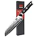 Messe mit günstig Kaufen-SHAN ZU Damast Santokumesser Kochmesser 67 Schichten Damastmesser Küchenmesser mit G10 Griff - PRO Series