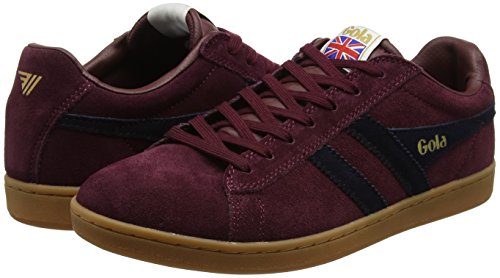 Image of Gola Equipe Suede - Sneakers for Men - Contrasting Wingflash - Heel Return - Durable Cupsole - Low Silhouette