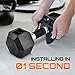 Yes4All 1.25Lb Dumbbell Fractional Weight Plates 2 Pieces/4 Pieces - Designed For Dumbbell Training, Micro Loading, And Body Workout