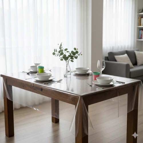 Nappe de table en PVC résistant à la chaleur et imperméable facile à nettoyer