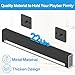 notiela Upgrade Wall Mount for Sonos Playbar Mount Bracket Easy to Install Fit for Sonos Playbar Wall Mount Under TV Mounting Bracket for Space Saving