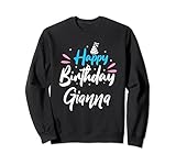 buon compleanno gianna felpa
