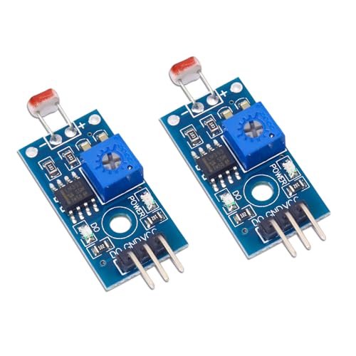 Image of Electronic Spices LM393 Photosensitive light dependent resistor LDR sensor modul (2)
