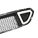 JENEROUMAN Front Bumper Grille Black W/DRL LED Lamp Hood Mesh Upper Grill Compatible With 2015 2016 2017 Ford Mustang