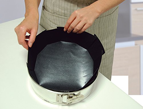 Cooks Innovations Non-Stick Round Cake Pan Liner. Fits 9" and 10" Pans and Spring Form Pans.