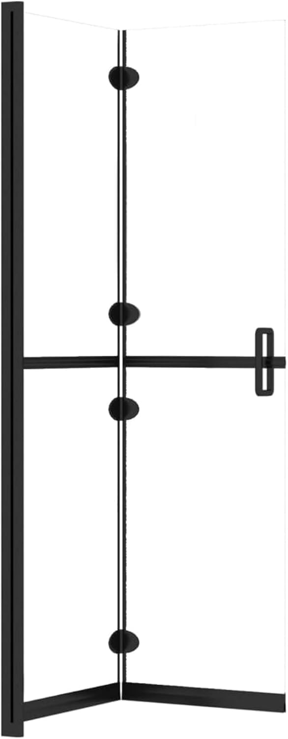 Składana ścianka Prysznicowa Typu Walk-in Tsparent Esg Szkło 90x190 Cm, Wanna Elosure, Panel Prysznicowy, Ścianka Prysznicowa Elosure
