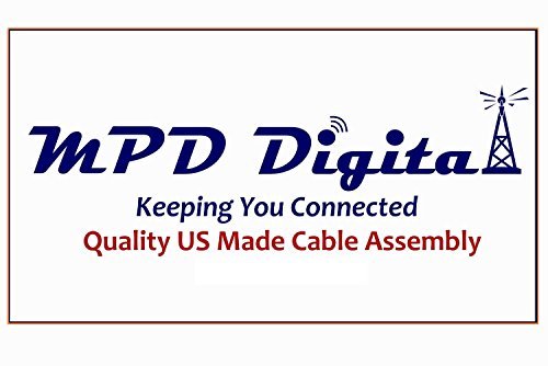 BK RG8u Spool Reel Coaxial Cable 500Ft Black 50 ohm RG8/U