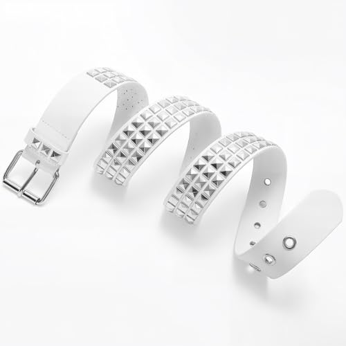 Image of Studded Belt for Women and Men Goth Metal Punk Belt Scene Style Cool Belts for Jeans