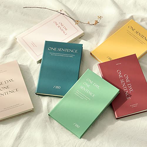 ID ONE DAY ONE SENTENCE SLIM 180 tȂ L R L^ m[g ؍ 蒠  킢 _CA[ (Beige)