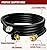 CALPOSE F273704 Propane Heater Hose, 12FT Propane Hose with POL Fitting for Mr.Heater Buddy Portable Buddy, Big Buddy Heaters, Blackstone Griddle, Coleman Camping Stove and More 1lb Appliances
