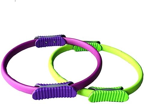 BESPORTBLE Ring 1pc Yoga Fitness Ring Workout Rings Pilates Yoga Ring Pilates Ring Fitness Equipment Yoga Circle Auxiliary Supplies Sports Purple Non-Slip Yoga Ring