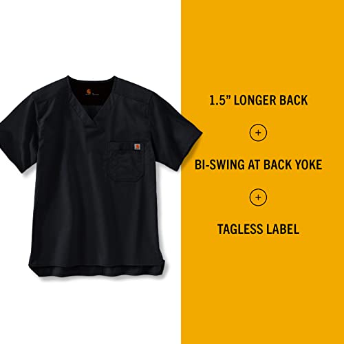 Image of Carhartt Ripstop & Sub-Scrubs Scrubs for Men, Utility Scrub Tops