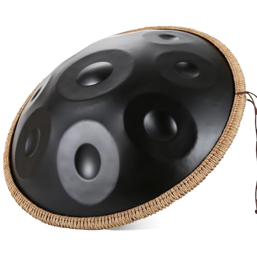 Tambor de acero Handpan 9 Notas D menor 22 pulgadas miniatura 5