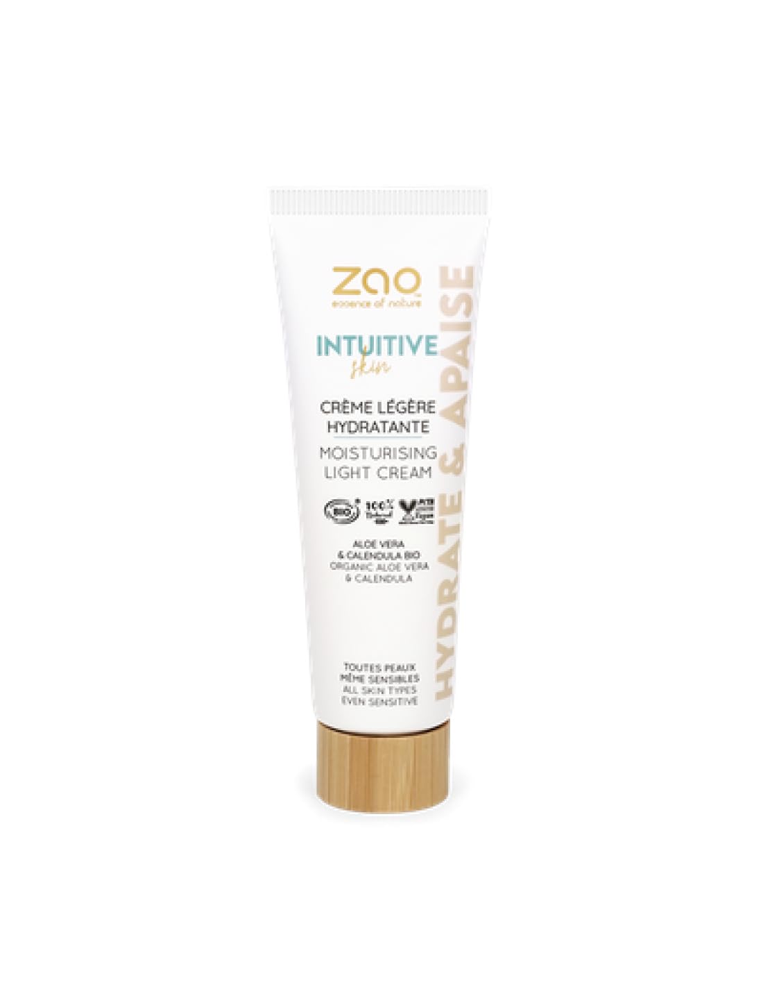 Zao - Crema Leggera Idratante - Intuitive Skin - 50 Ml-image